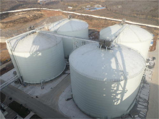 重庆5000吨立式粉煤灰储存罐